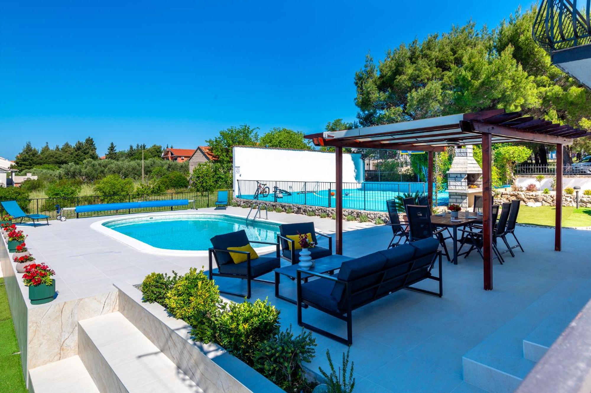 Villa Plenca - Heated Pool ! Шибеник Экстерьер фото