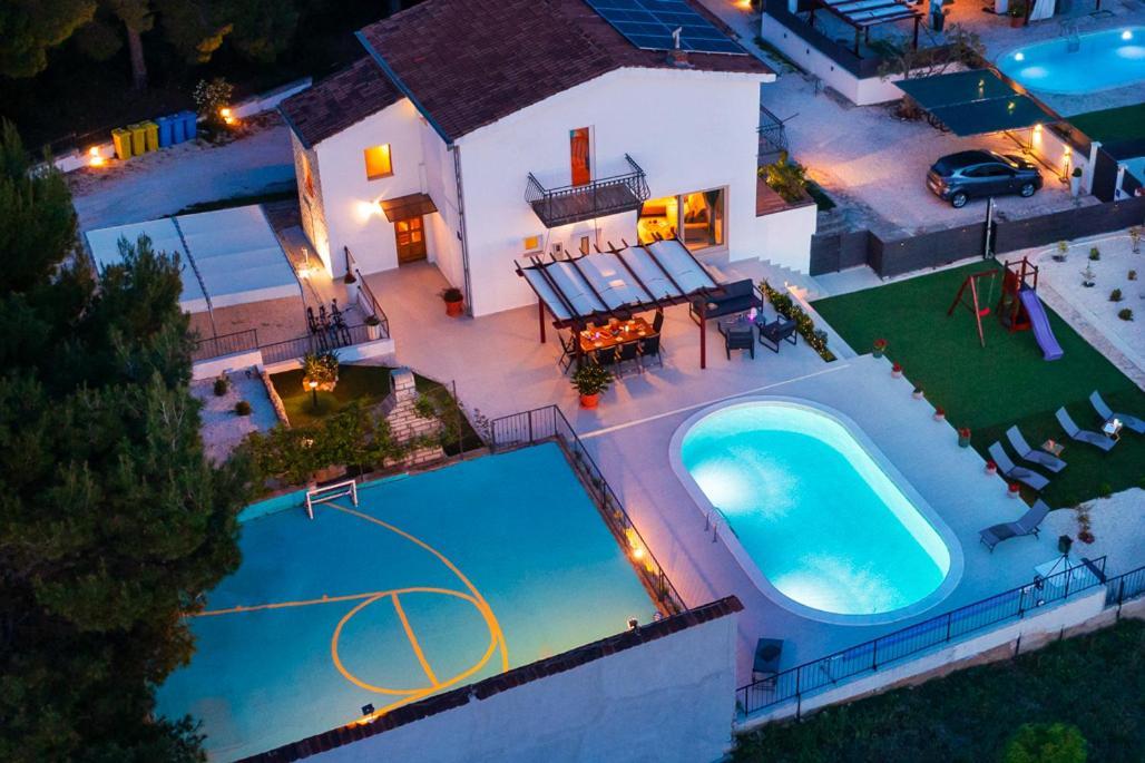 Villa Plenca - Heated Pool ! Шибеник Экстерьер фото
