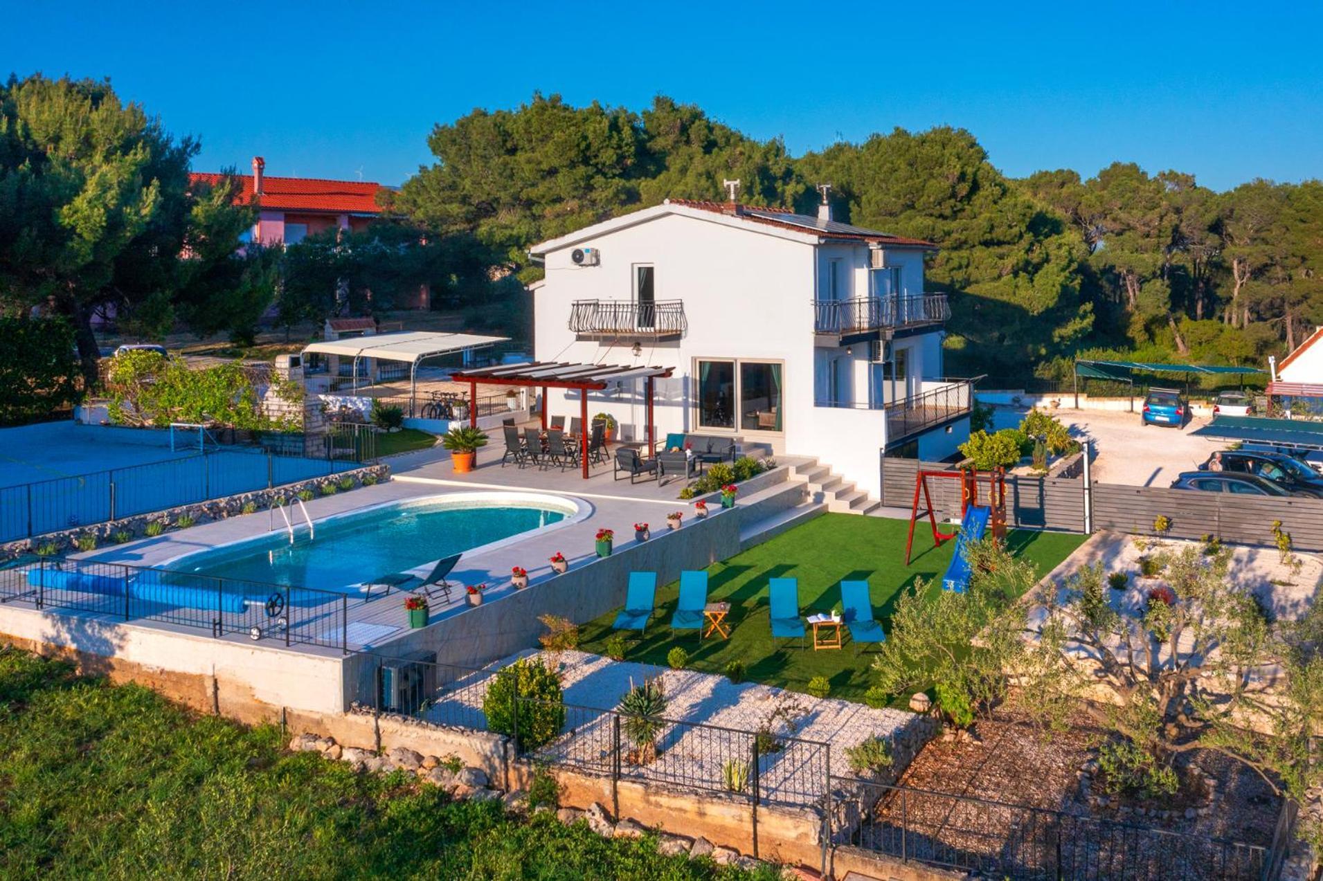 Villa Plenca - Heated Pool ! Шибеник Экстерьер фото