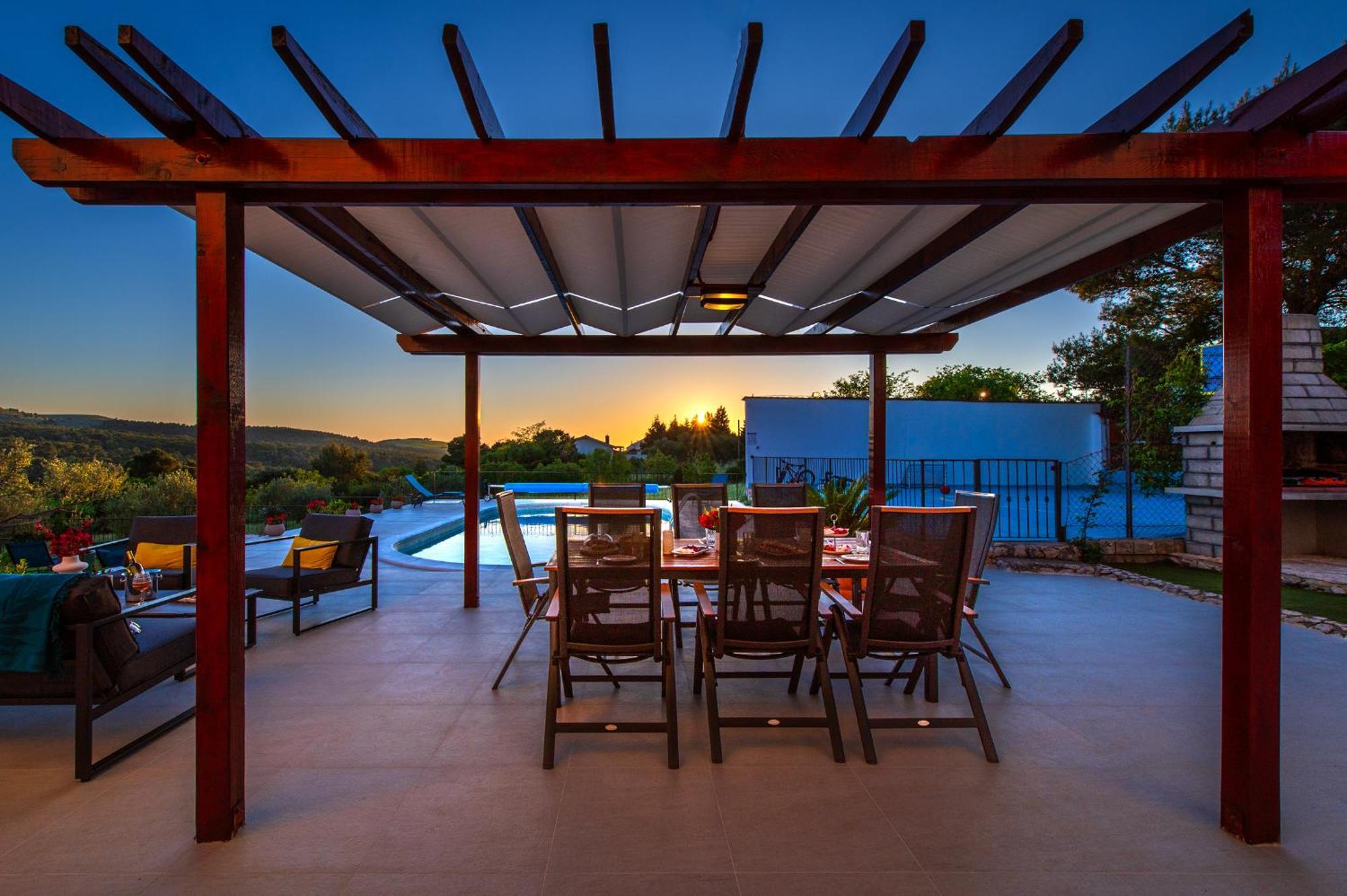 Villa Plenca - Heated Pool ! Шибеник Экстерьер фото